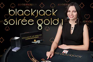 Blackjack Soirée Gold 1 - LUCKYGAMING138