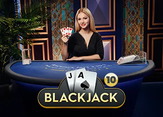 Blackjack 10 - Azure - LUCKYGAMING138
