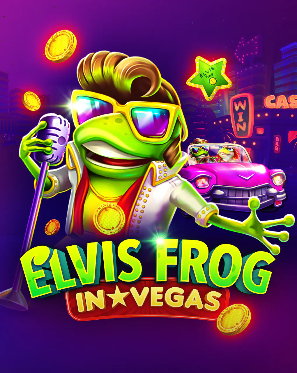 Elvis Frog In Vegas - LUCKYGAMING138