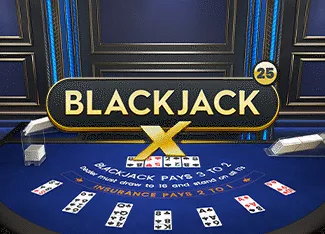 Blackjack X 25 - Azure - LUCKYGAMING138